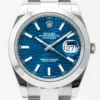 Rolex datejust 41 bleu