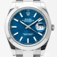Rolex datejust 41 bleu