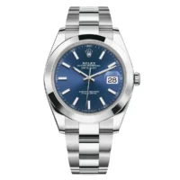 Rolex datejust 41 bleu
