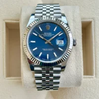Rolex datejust 41 bleu