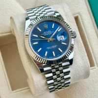 Rolex datejust 41 bleu