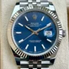 Rolex datejust 41 bleu