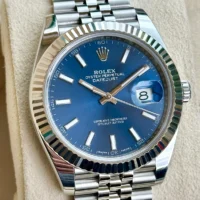 Rolex datejust 41 bleu